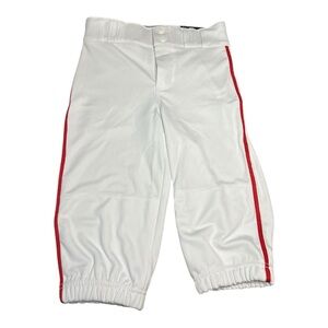 NWT Champro Knicker Baseball Pants Youth Size M White Triple Crown 2.0